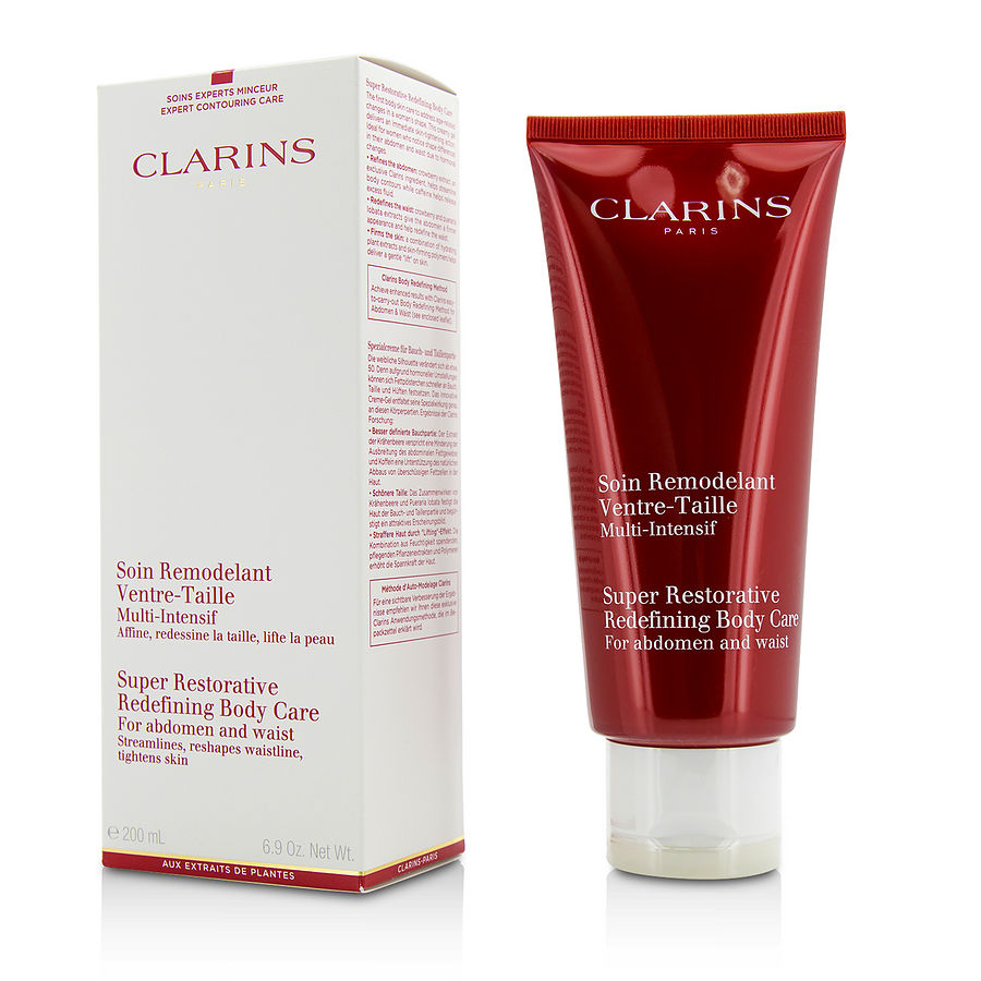 Clarins super restorative redefining body care (for abdomen & waist) 200ml/6.9oz