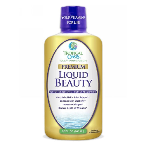 Tropical Oasis, Liquid Beauty, 32 Oz