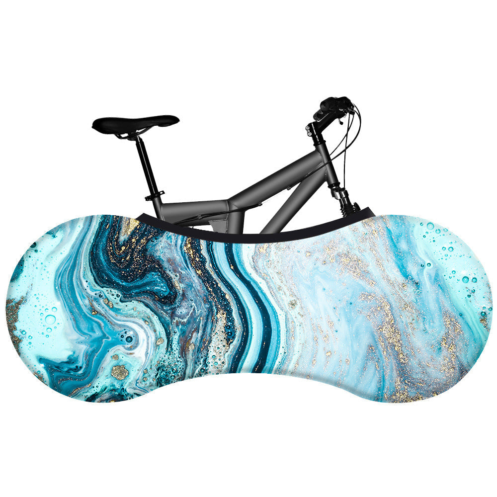 Bicycle Dust Cover Wheel Cover Mountain Bike Jersey Dust Cover Cover - Blue Force Sports