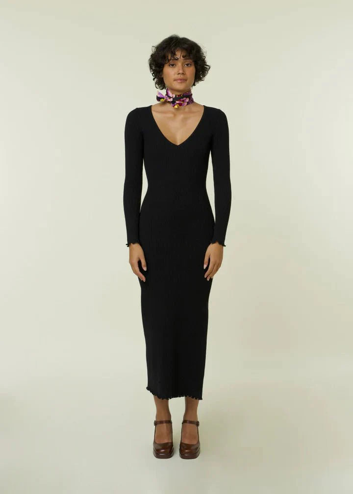 Brigette Dress - Lush Lemon - Women's Clothing - FRNCH - 3663642359003