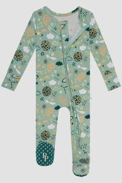 To The Stars Zip Footie